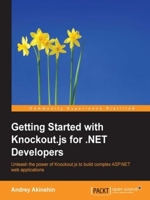 cover image of Getting Started with Knockout.js for .NET Developers